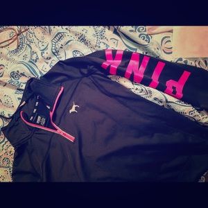 NWOT Victoria secret pink pullover medium